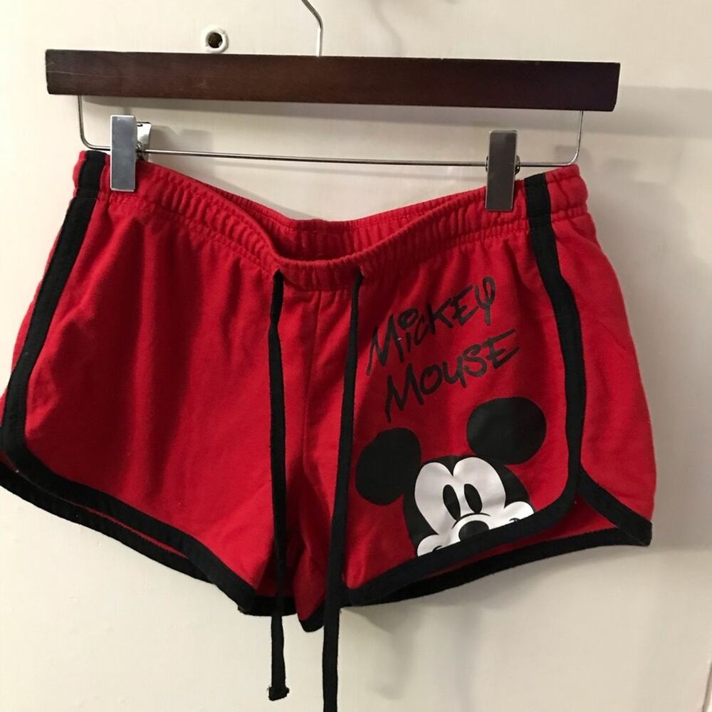 Disney Junior Mickey Mouse Peeking Short M (7/9) Kidcore Vacation Cartooncore